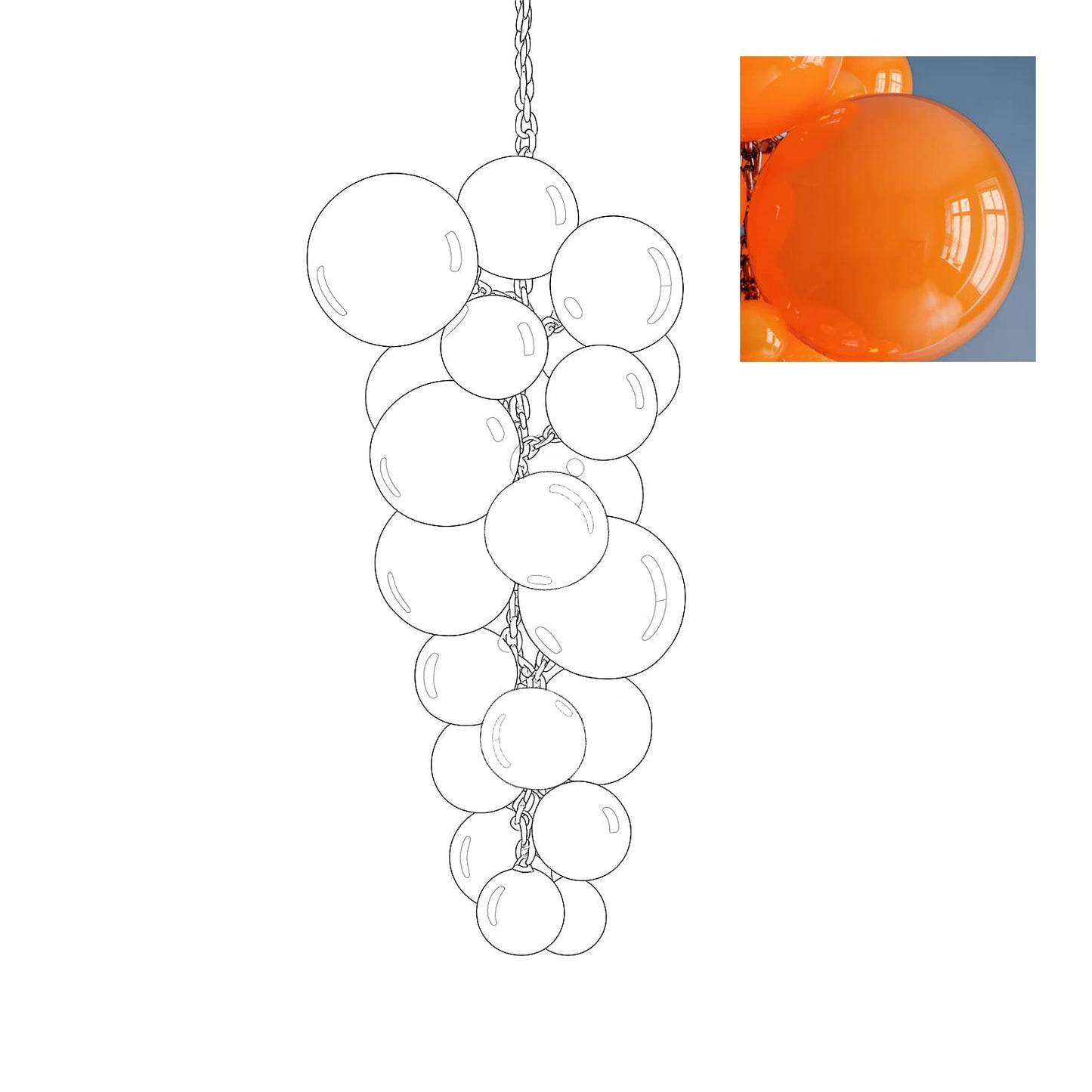 Velymo Chandelier