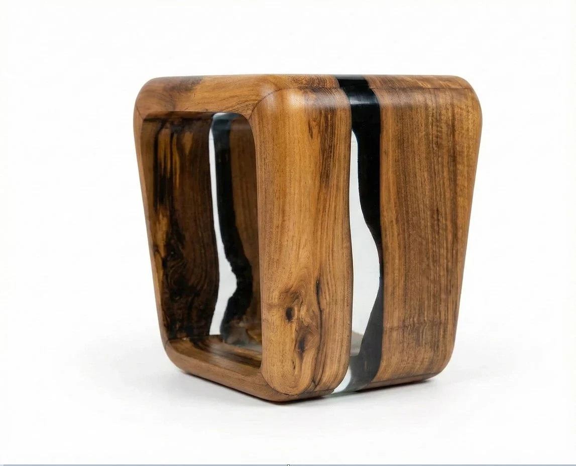 Resin Side Table | Stool | Modern Wooden Furniture
