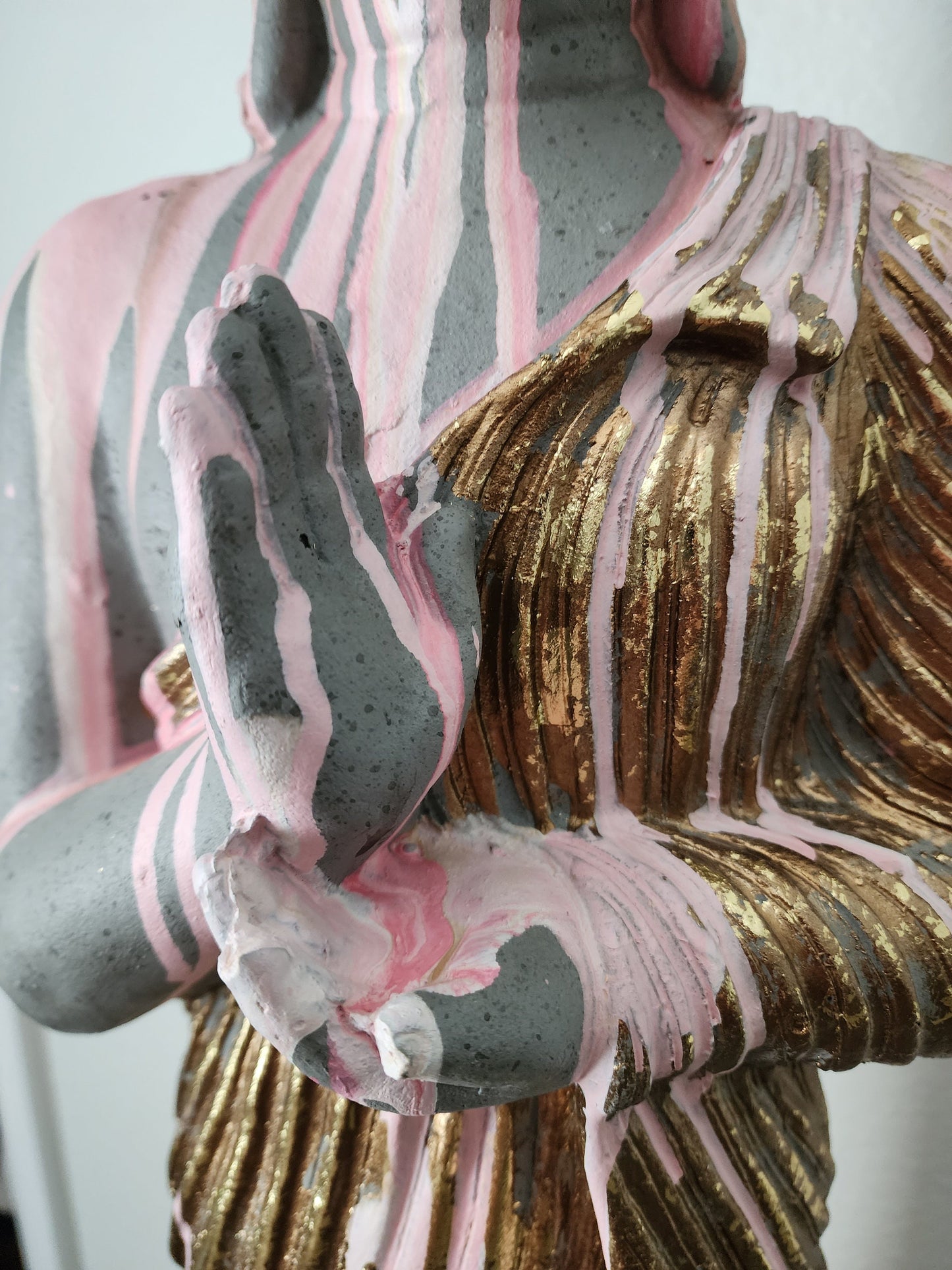 Meditation Flower Crown Sculpture