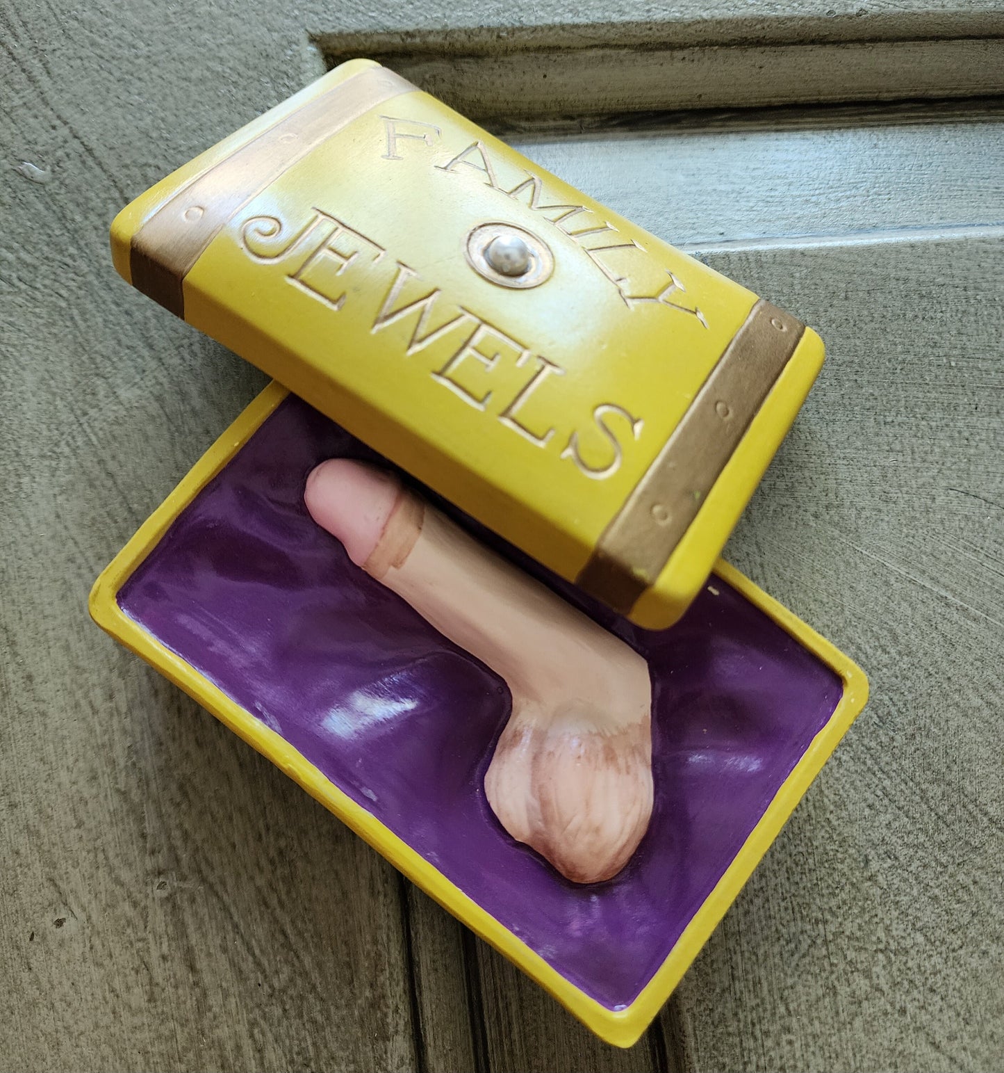 MATURE CONTENT Family Jewels Trinket Box