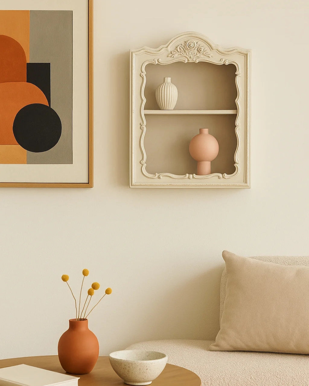 Retro French Storage Shelf-0