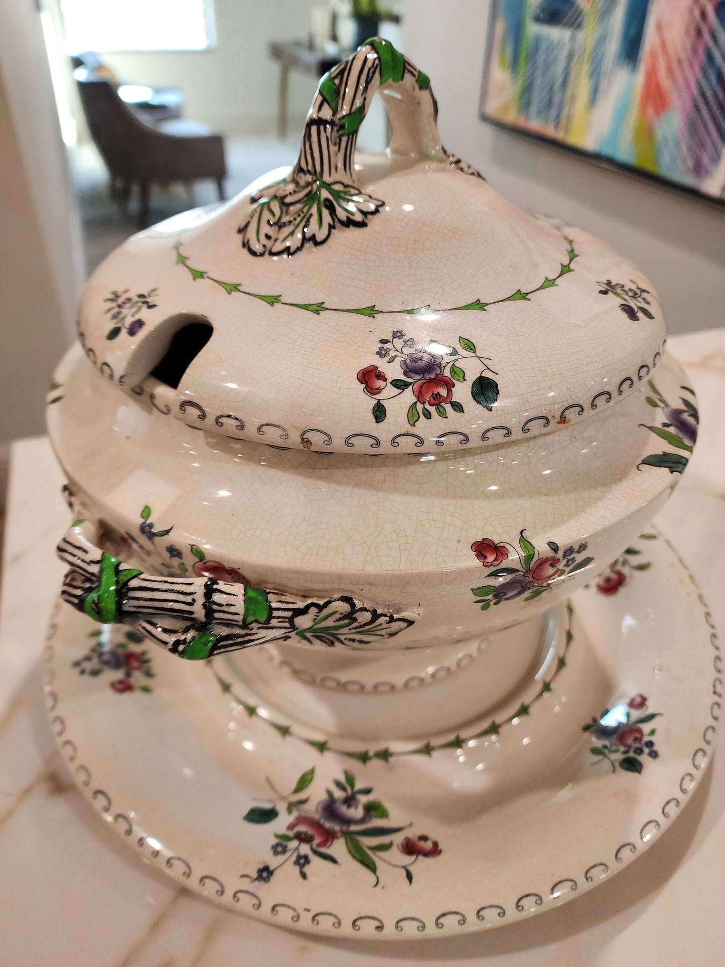 Vintage Copeland Late Spode Soup Tureen