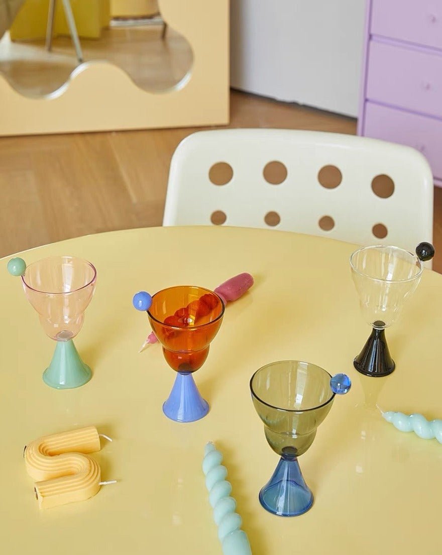 Martini Glasses | Unique Whimsical Eclectic Cocktail Glasses