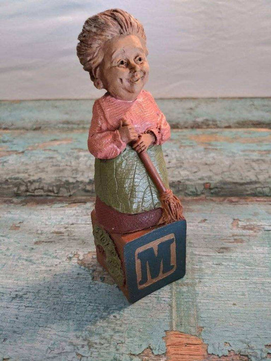 (M) Tom Clark Alphabet Letter Block Gnome