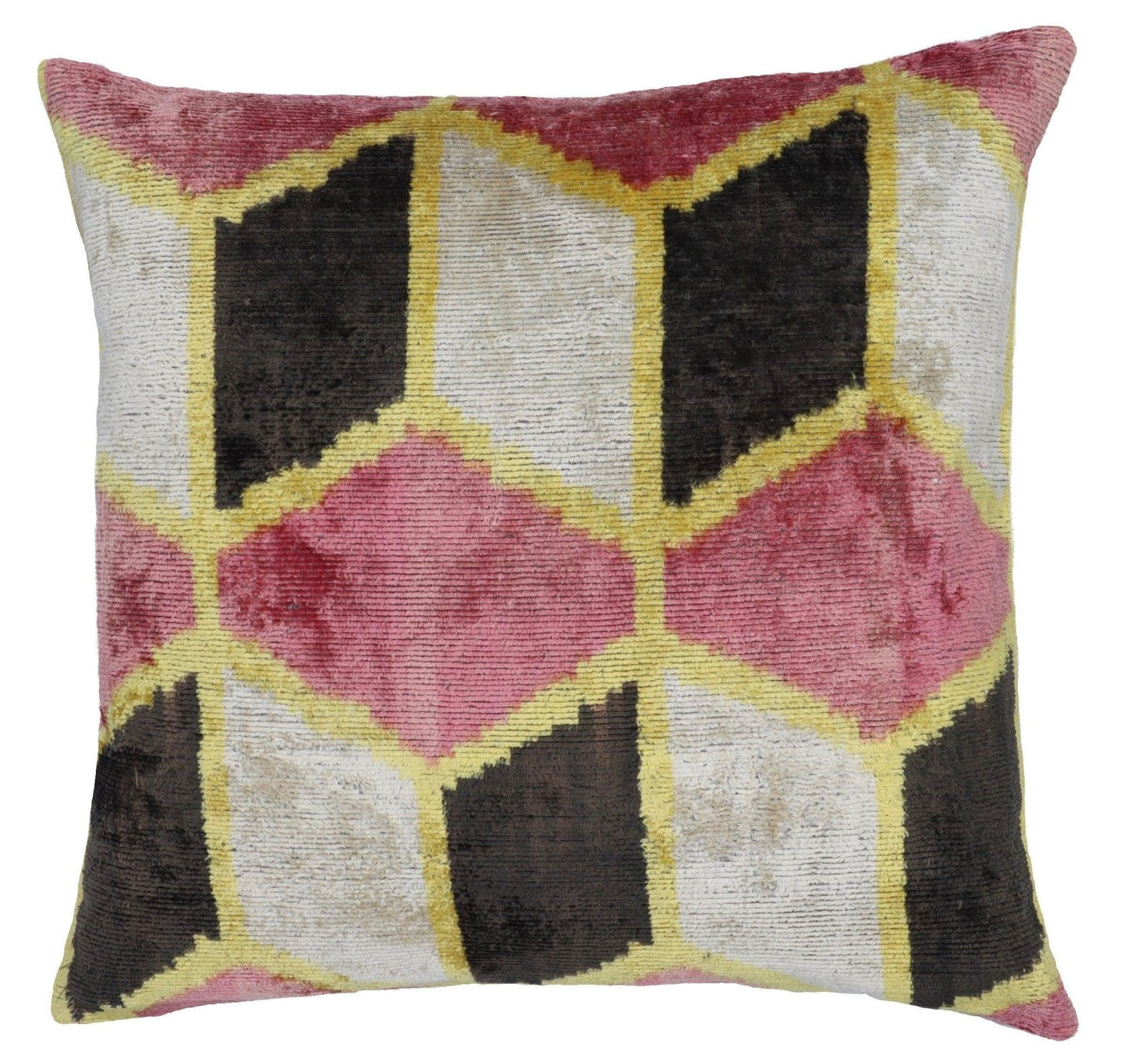 Canvello Handmade Dusty Pink Throw Pillows - 16x16 inch-0