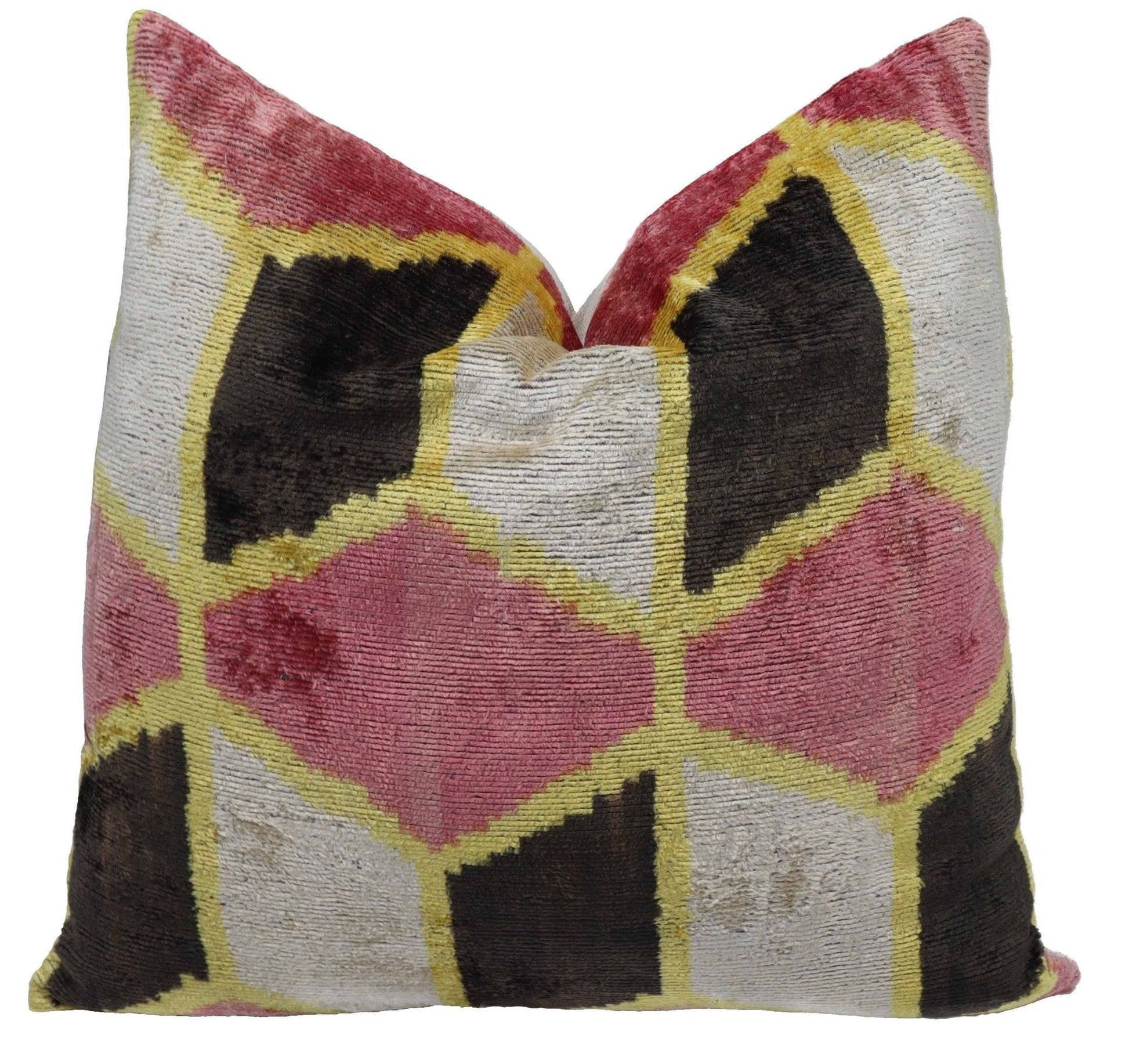 Canvello Handmade Dusty Pink Throw Pillows - 16x16 inch-3