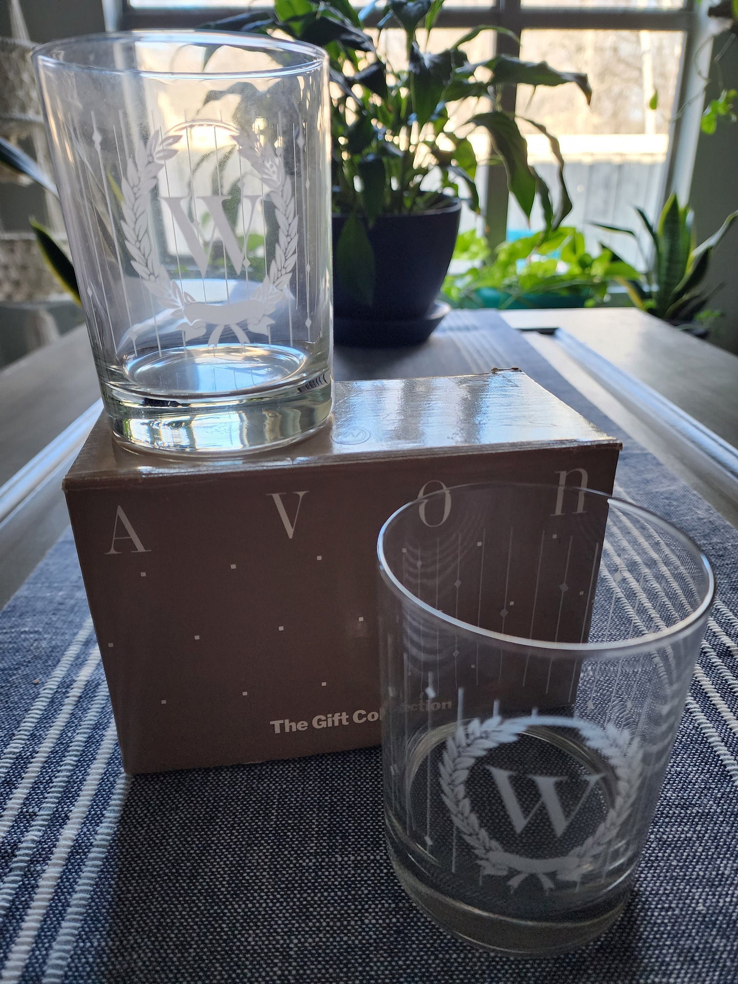 Vintage Avon (W) Highball Glasses