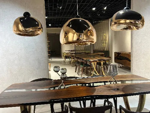Wabi Sabi Chandeliers | Decorative Stone Textured Pendant Light