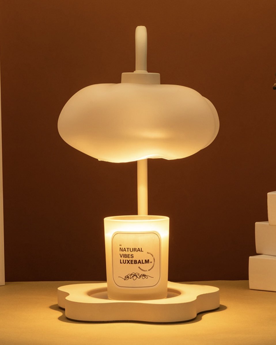 Cloud Shaped Candle Warmer Lamp