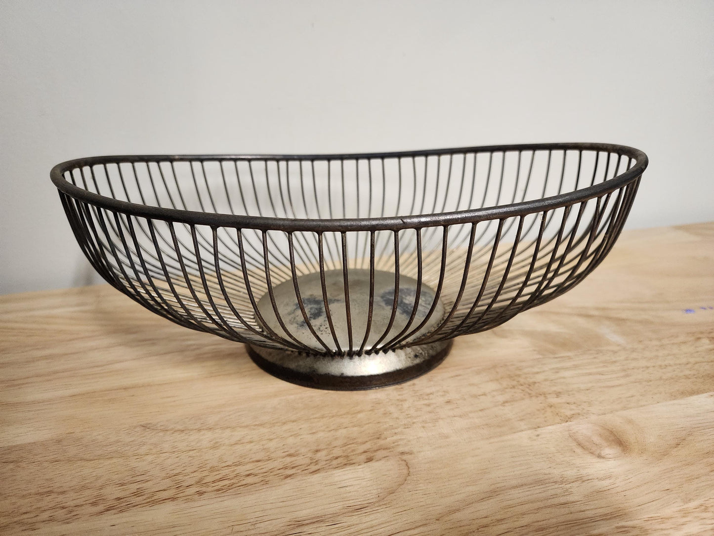 Vintage Silverplated Decorative Oval Bowl