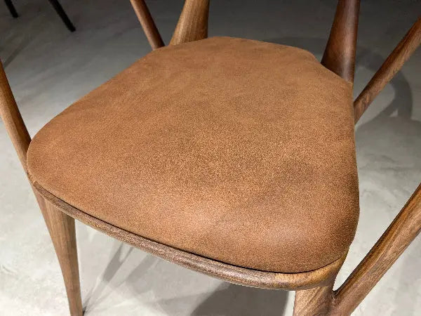 Luxury Premium Solid Walnut Chair | Italian Style