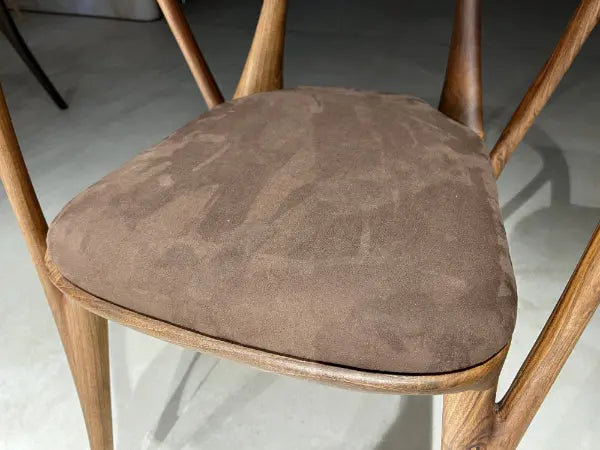 Luxury Premium Solid Walnut Chair | Italian Style