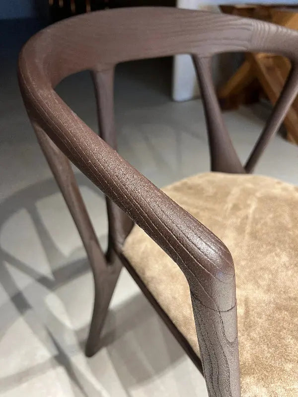 Luxury Premium Solid Walnut Chair | Italian Style