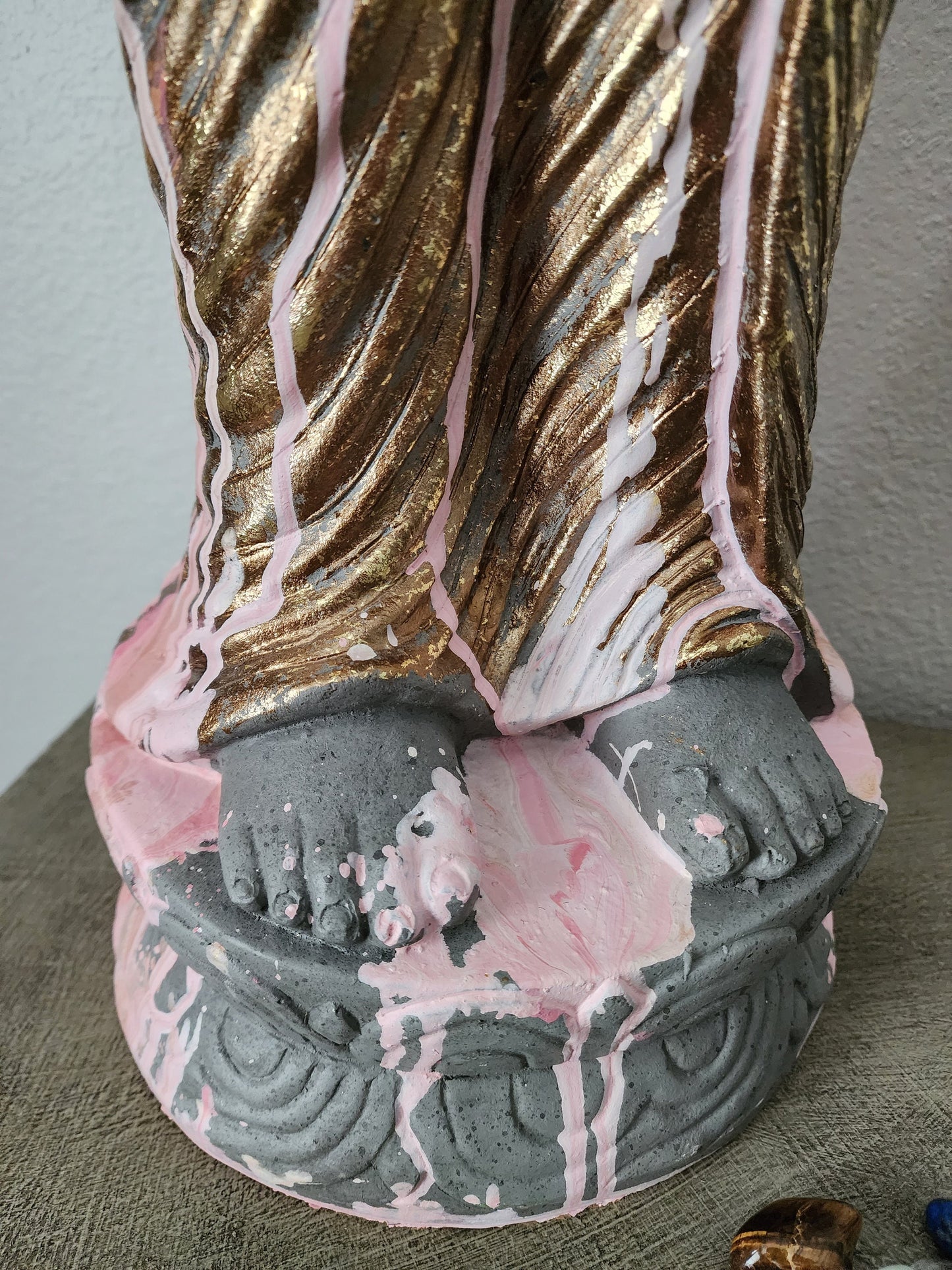 Meditation Flower Crown Sculpture