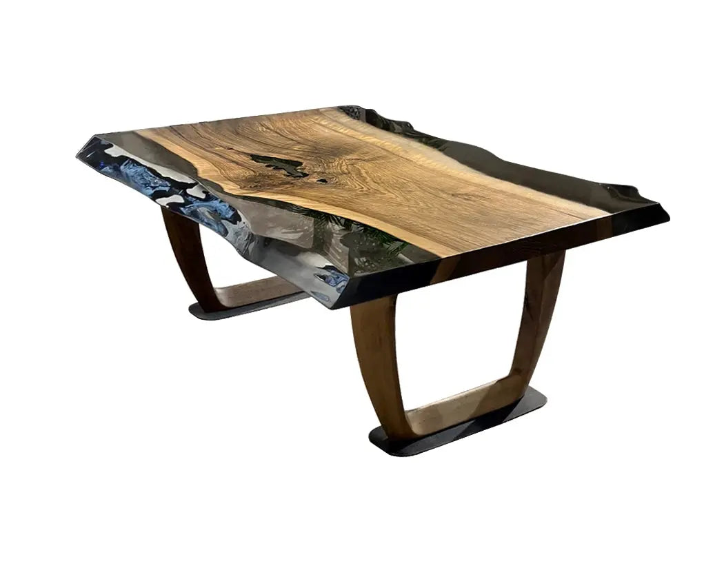 Epoxy Live Edge Coffee Table