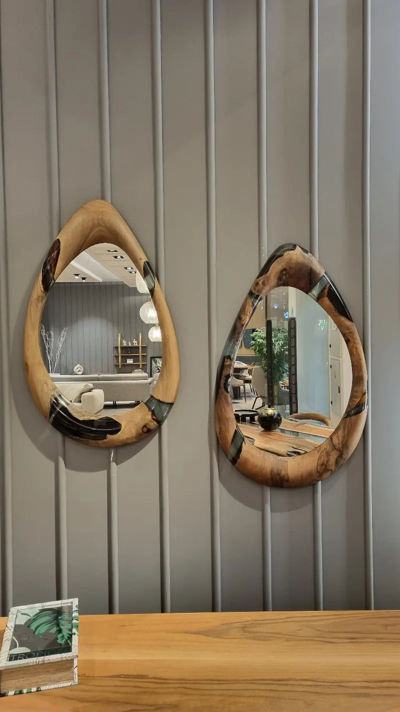 Epoxy-Resin & Walnut | Unique Mirrors