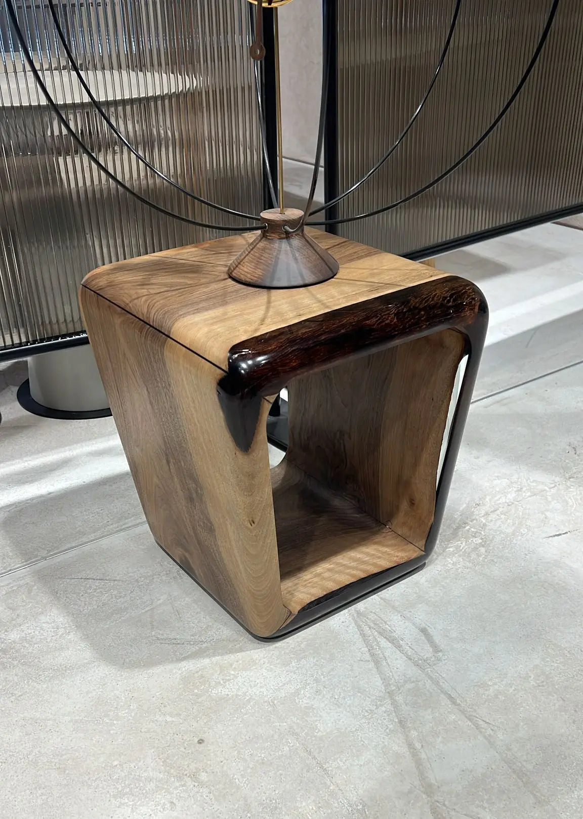Resin Side Table | Stool | Modern Wooden Furniture