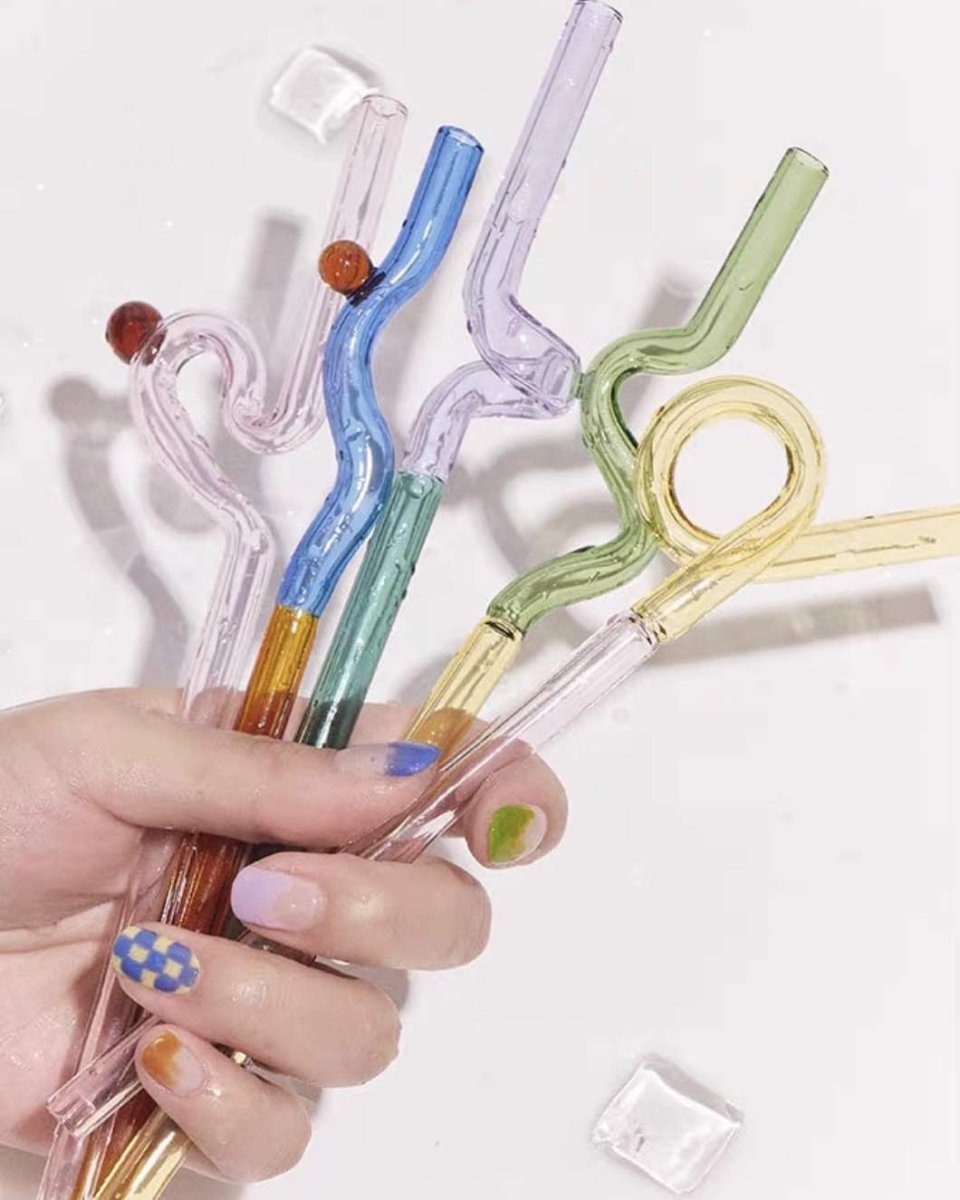 Jelly Bean Wine Glass | Whimsical Eclectic Dopamine Cocktail