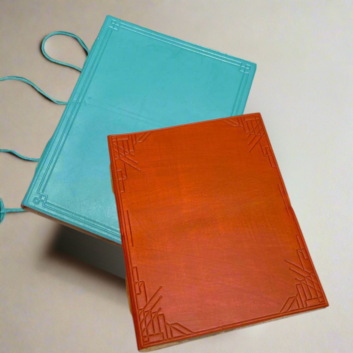 Handmade Leather Journal | Lined Pages