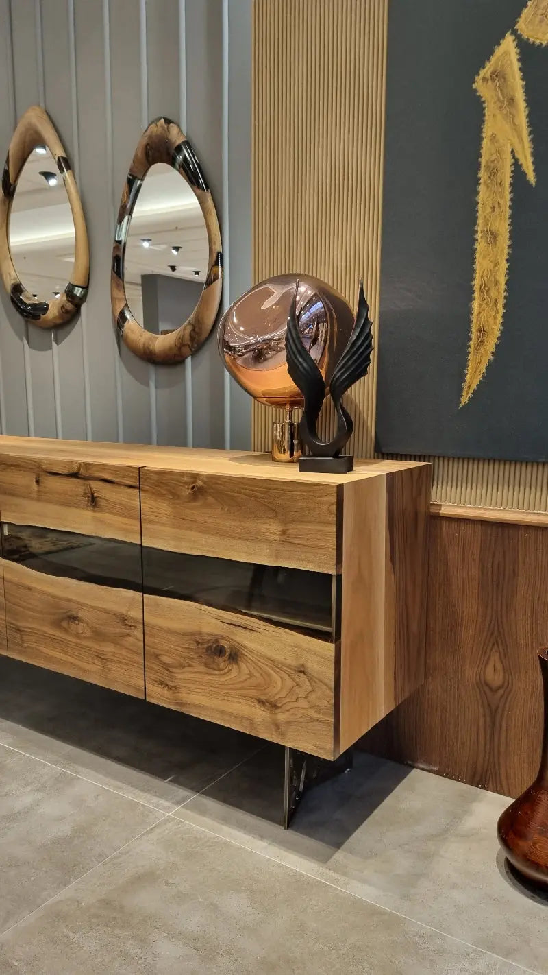 Epoxy-Resin & Walnut | Unique Mirrors