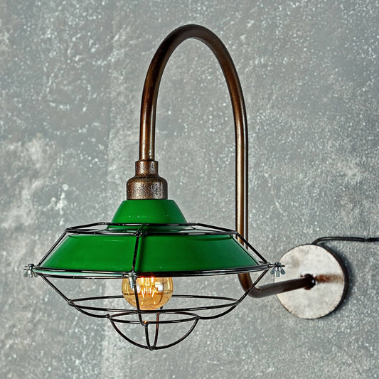 Steam Punk Industrial Wall Sconce
