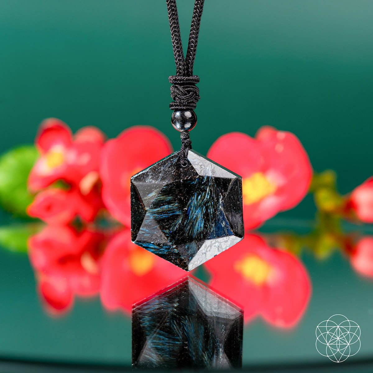 The Arfvedsonite Deep Healing Pendant | Vision Stone