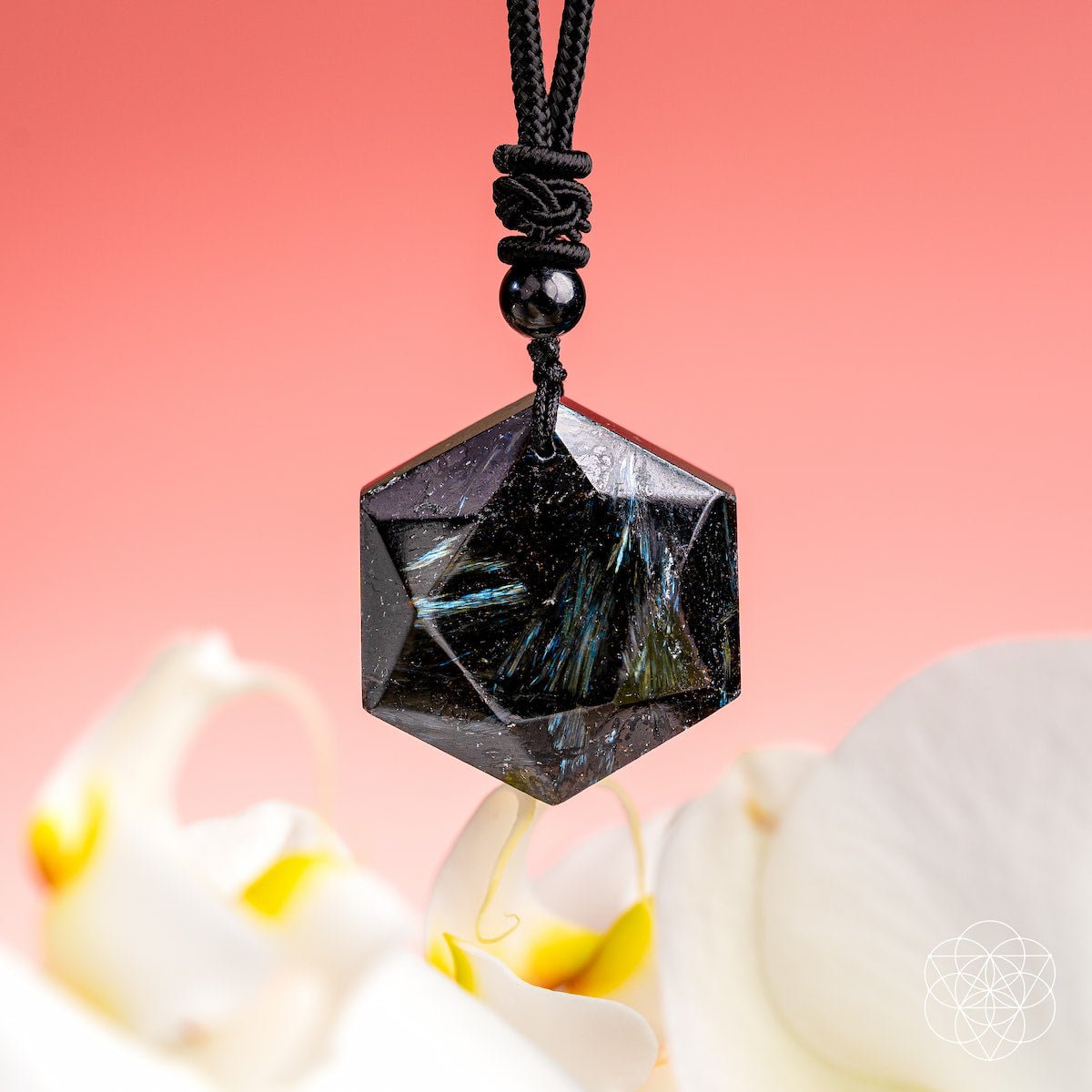 The Arfvedsonite Deep Healing Pendant | Vision Stone