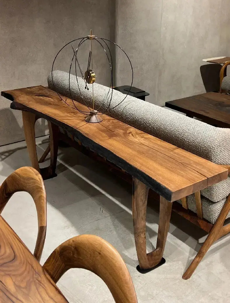 Rustic Console | Sofa Table | Walnut