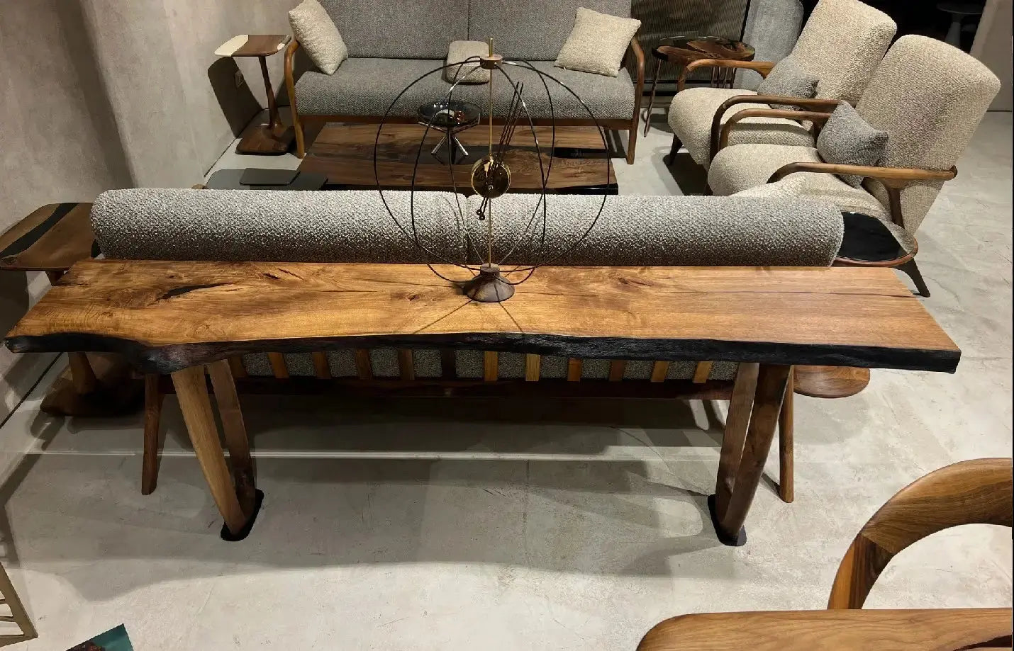 Rustic Console | Sofa Table | Walnut