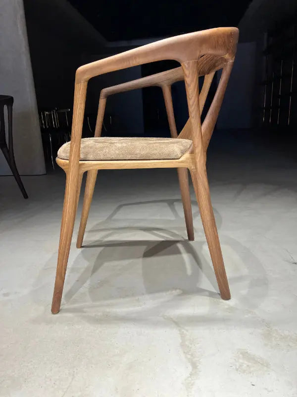 Luxury Premium Solid Walnut Chair | Italian Style